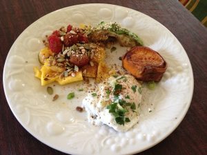 Mmmm...two poached eggs for breakfast Mmmm...two poached eggs for breakfast