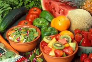 eating plenty of fresh fruits and vegetables leads to better gut health