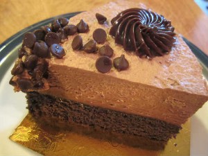 I used to look for the biggest piece of cake...