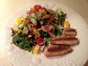 Salad with Sardines