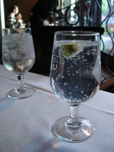 Choose water instead of soda to help with a better body image